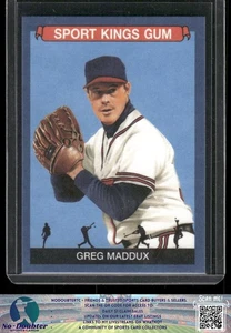 2022 Sportkings Volume 3 #104 Greg Maddux Blue Framed Atlanta Braves 4.1B - Picture 1 of 2