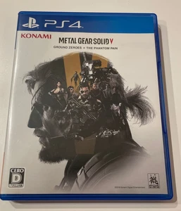 METAL GEAR SOLID V: GROUND ZEROES + THE PHANTOM PAIN PS4 Sony PlayStation4 Japón - Imagen 1 de 3