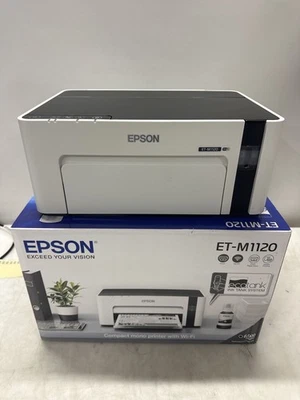 Epson EcoTank ET-M1120 stampante mono getto d'inchiostro - nero/grigio (C11CG... - Immagine 1 di 4