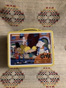 Hey Arnold Puzzle 500 Piece Jigsaw 14"x19” Nickelodeon Tin Lunch Box - Picture 1 of 12