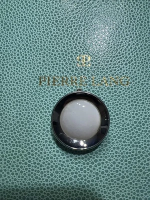 Pierre Lang Anhänger mit weißem Perlmutt - rhodiniert - Bild 1 von 3