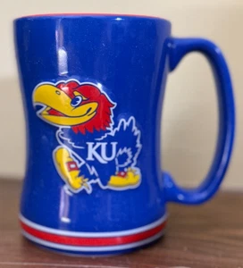 Kansas Jayhawks - Raised-logo coffee mug - Approx. 14 oz. - Picture 1 of 6