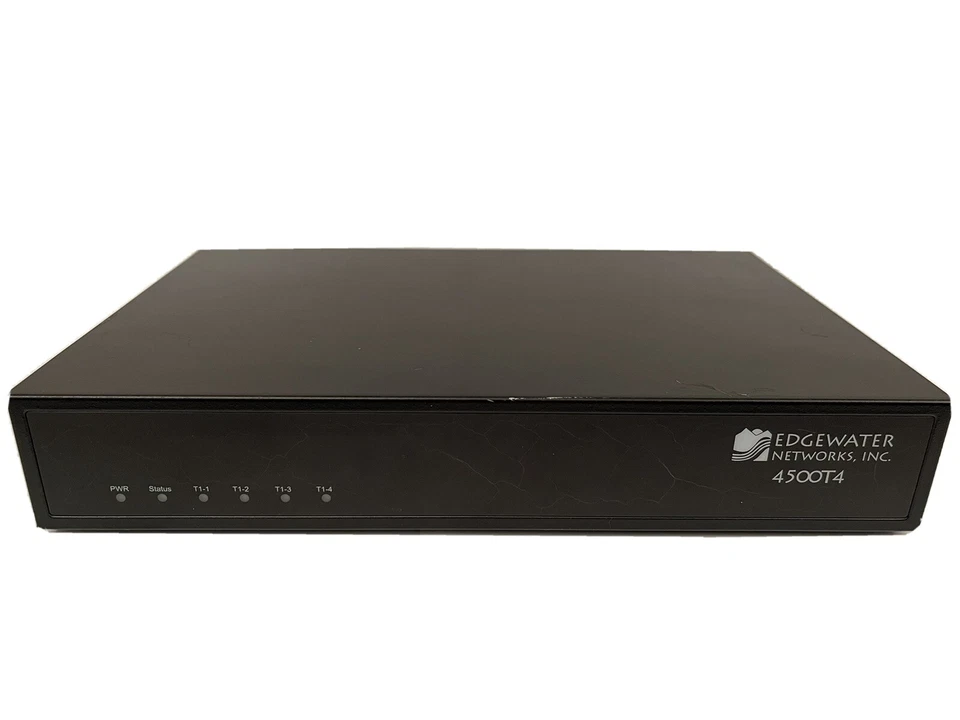 Edgewater Networks 4500T4 Network Services Gateway 120-4500T4-01A w power supply - Image 1 of 1