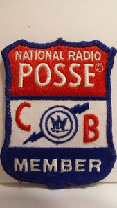 RARE NRP NATIONAL RADIO POSSE CB CITIZENS BAND COMMUNICATIONS PATCH -FAST SHIP - Picture 1 of 4