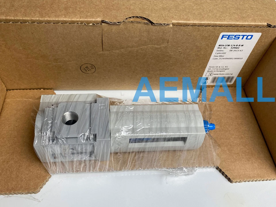 1pcs New Festo MS4-LFM-1/4-BRM 529461 Fine Filter - Image 1 of 3