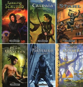 Bundle-6 x ROMANE - DSA - CALDAIA - PFAD DES WOLFES - DIE PAKTIERERIN und andere - Imagen 1 de 7