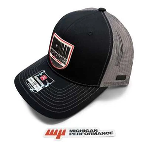 Black/White MI Performance Logo Trucker Hat - Bild 1 von 2