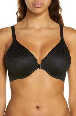 Sujetador con aros moldeado cierre frontal Chantelle 13F6 Norah $82, negro, talla 36D Foto 1 de 4