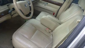 2009-2011 Lincoln Towncar Grand Marquis Left Driver Seat Belt Retractor TAN - Picture 1 of 2