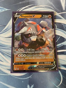 POKEMON - RHYPERIOR V - 095/189 - NM - DARKNESS ABLAZE - ULTRA RARE - Picture 1 of 1
