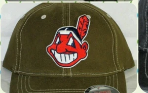 Cleveland Indians "FLEX FIT" CAP ✨HAT ✨MLB PATCH/LOGO ✨2 SIZES ✨NEW - Picture 1 of 3