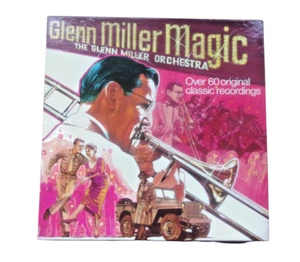 Vintage Glen Miller's Big Band Greatest Hits Jazz Classics Audio Tapes in Box 4x - Picture 1 of 14