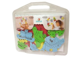 (33063) Set Eva Gummi Aufkleber Wasser Clown Evaland Kind - Bild 1 von 1