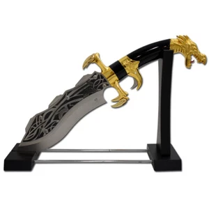 Snake Eye Dragon Claw Fighter Fantasy Dolch kommt mit Holzständer - Bild 1 von 6