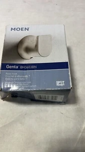 Gancho para bata de gancho único Moen BH3603BN Genta en acabado de níquel cepillado - Imagen 1 de 2