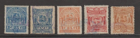 PERU - FIVE DIFFERENT REVENUES Cover
