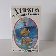 Narnia Solo Games #1 Return To Deathwater Rare Vtg RPG Choose Your Own Adventure