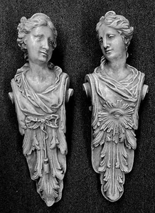 Par de apliques de pared antiguos victorianos del viejo mundo clásico para el hogar - Imagen 1 de 7