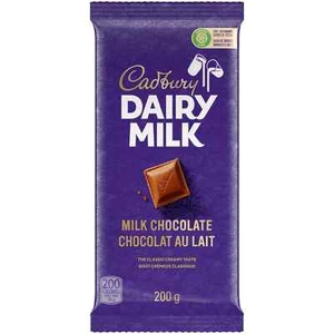 Dairy Milk Chocolate Bar 200g/7oz, - FREE SHIPPING - Picture 1 of 2