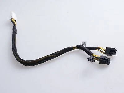 New Dell Split GPU Power Adapter Cable N08NH 9H6FV PowerEdge R720 R730 R7910 - Image 1 of 3