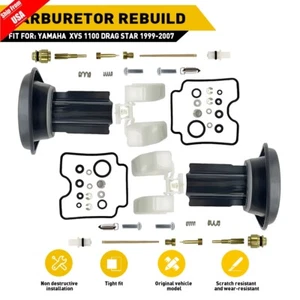 Kit de reparación de carburador clásico diafragma flotador para Yamaha XVS1100A V Star 1100 - Imagen 1 de 9