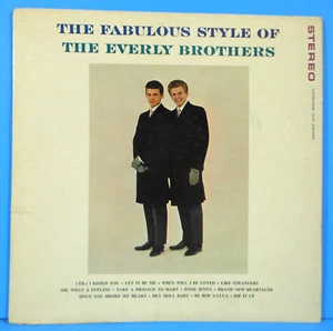 THE FABULOUS STYLE OF THE EVERLY BROTHERS LP 1960 NICE CONDITION VG/VG+!!A - Picture 1 of 6