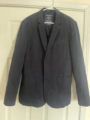 American Eagle легендарный блейзер темно-синий мужской размер L спортивное пальто - Изображение 1 из 4