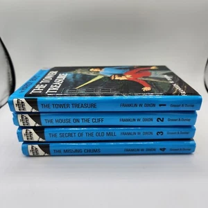 The Hardy Boys 1994 HC Book Lot # 1, 2, 3, 4, 1-4 - Imagen 1 de 8