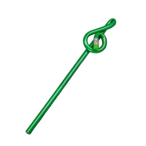 Lápiz en forma de clave de agudos SKY con borrador color verde gran regalo juguete educativo - Imagen 1 de 1