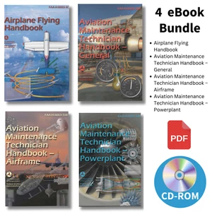 FAA Airplane Flying, Aviation Maintenance Technician Airframe, Powerplant - CD - Picture 1 of 24