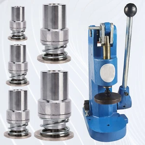 Professionale Bottone Copertura Fustelle Set Manuale Creazione Mano Premere Per - Bild 1 von 20