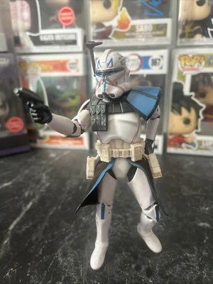 FIGURA STAR WARS LA SERIE NEGRA, CAPITÁN CLON REX (original #E0623) Foto 1 de 4