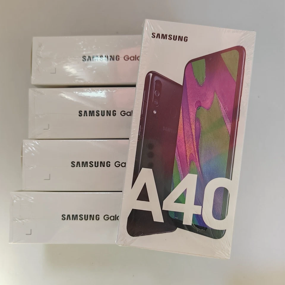 Samsung Galaxy A40 SM-A405F 5.9" 16MP 64GB Dual SIM Android 11 SmartPhone - Image 1 of 4