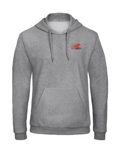Reitsport Pferde bestickte Hoodies Kapuzenpullover Premium-Qualität -7030-GR - Bild 1 von 2