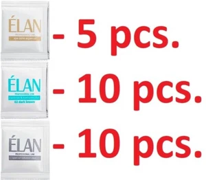 Elan 02 dark brown Eyebrow gel tint + oxidant + argan oil cream (10+10+5 pcs.) - Picture 1 of 3