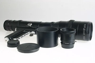 Novoflex 5,6/400mm Noflexar mit 2x Teleconverter Nikon F Bajonett Top Zustand! - Bild 1 von 4