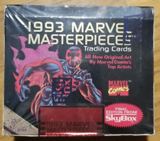 1993 SKYBOX Marvel Masterpieces Booster Box 36 Pack Box (Factory Sealed) Mint !