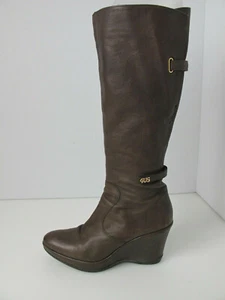 Botas hasta la rodilla Cesare Paciotti 4US cuero marrón talla 39 - Imagen 1 de 10