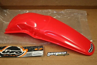UFO Honda Rear Fender CR250R CR125R CR CR250 CR125 125 250 red 00-01 1216568 Foto 1 de 4