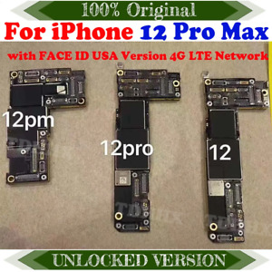 pour iPhone 12 Pro Max / 12 Pro / 12 carte mère débloquée IMEI propre