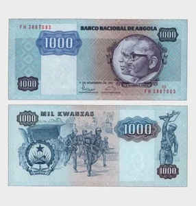 Angola - 1987 - 1000 Kwanzas - "UNC" #CO7856 - Picture 1 of 6