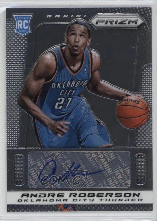 2013-14 Panini Prizm Auto Andre Roberson #9 Rookie Auto RC - Image 1 of 2