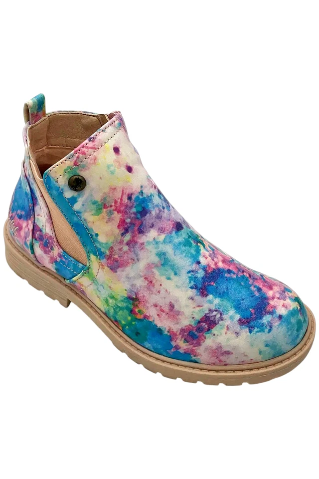 Bota de Lluvia Blowfish Niña Niño Rainey-K Agua de Lluvia Estampado Tie-Dye Foto 1 de 3