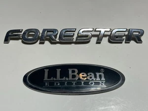 JDM SUBARU FORESTER L.L.BEAN EDITION TRUNK EMBLEM OEM - Bild 1 von 5