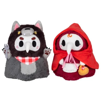 Mini Chapeuzinho Vermelho Squishable e Wolf Plague Doctor Conjunto de Brinquedos Colecionáveis - Imagem 1 de 4