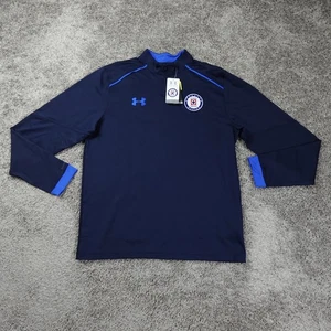Under Armour Deportivo Cruz Azul Sweater Herren 2XL 1/4 Zip Pullover Cold Gear - Bild 1 von 11