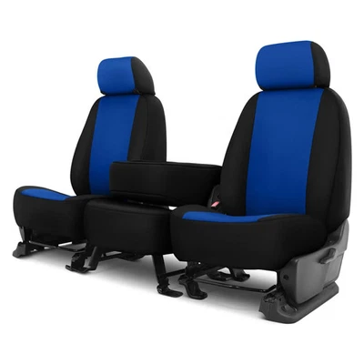 For Chevy C1500 Suburban 95-99 Neosupreme™ 1st Row Blue with Black Custom Seat Foto 1 de 2