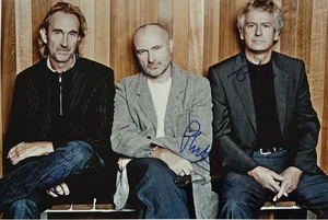 Genesis Phil Collins + Banks + Rutherford 3x signiert Foto Autogramm signed (29) - Picture 1 of 6