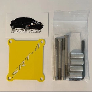 Yellow, “SRT-4” Coil Pack Cover, for 03-05 Neon - Picture 1 of 1