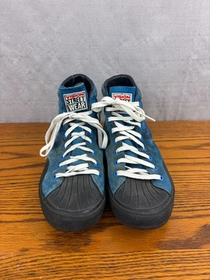 Zapato de Skate Vintage Vision Street Wear Para Hombre Gamuza Alta Parte Superior Retro AZUL Talla EE. UU. 9 Foto 1 de 4